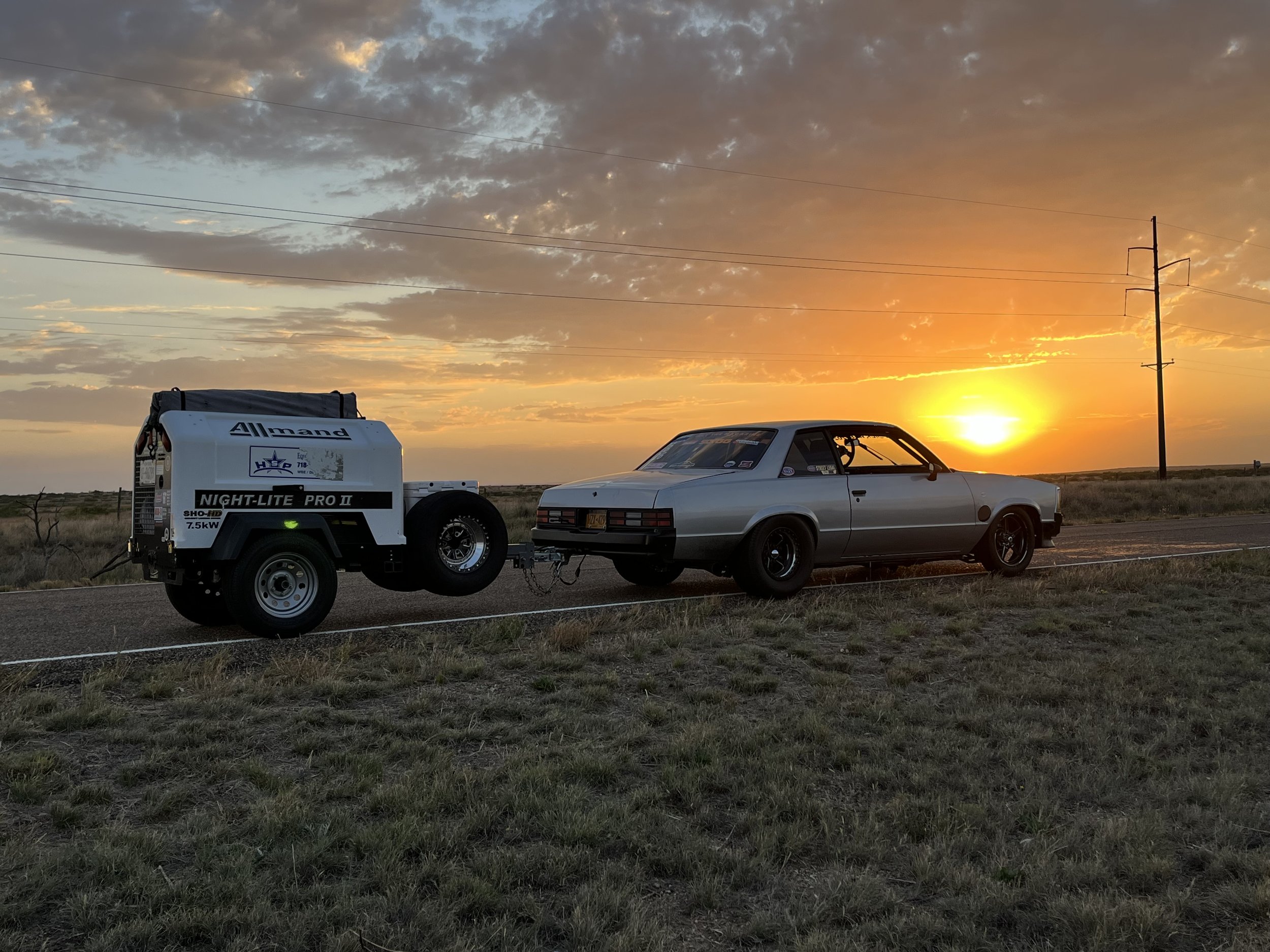 Edelbrock Sick 66 Spaces Out at Alien City Dragway for An Out of